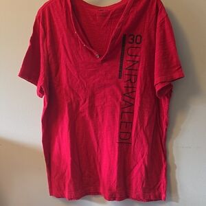 Express Vibrant Red Tee